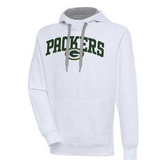 Green Bay Packers Antigua Victory Pullover Hoodie - White online