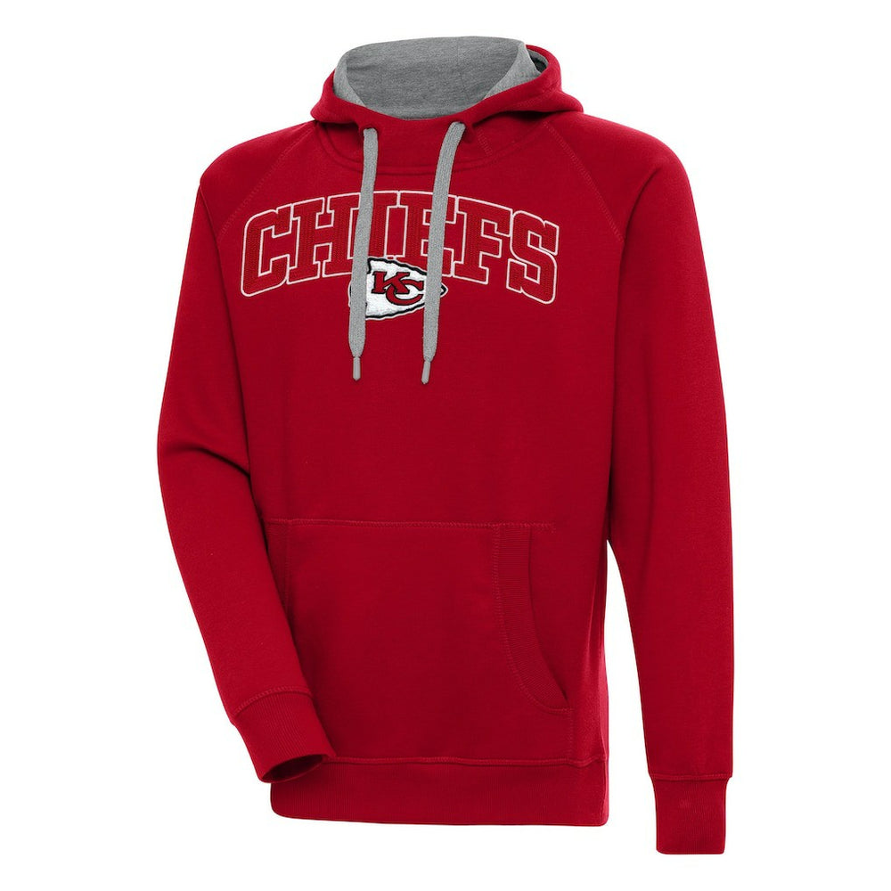 Kansas City Chiefs Antigua Victory Pullover Hoodie - Red cheap