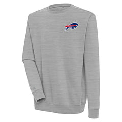 Buffalo Bills Antigua Victory Pullover Sweatshirt - Heather Gray cheap