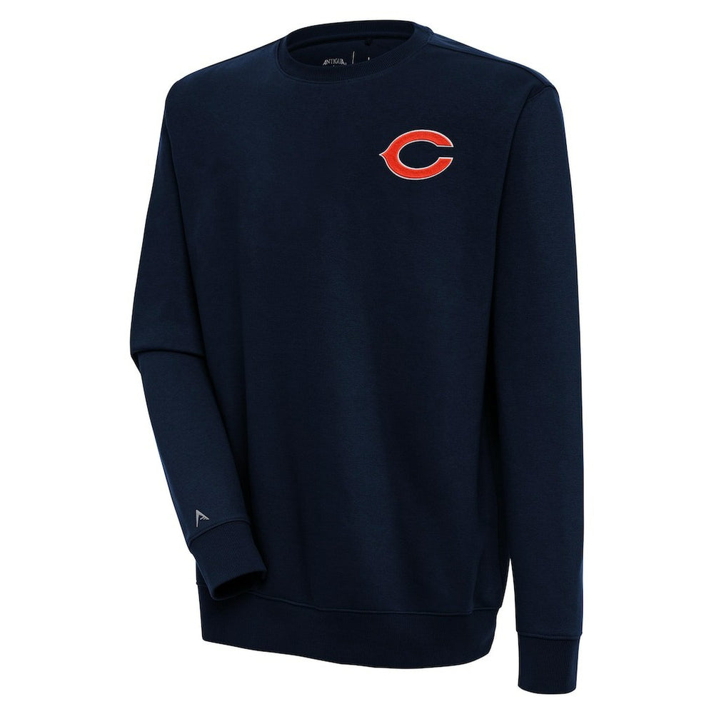 Chicago Bears Antigua Victory Pullover Sweatshirt - Navy on sale