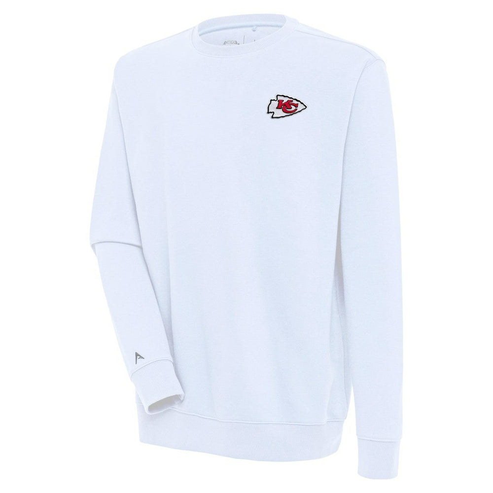 Kansas City Chiefs Antigua Victory Pullover Sweatshirt - White online