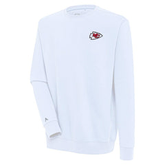 Kansas City Chiefs Antigua Victory Pullover Sweatshirt - White online