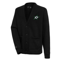 Dallas Stars Antigua Victory Cardigan - Black