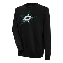Dallas Stars Antigua Victory Pullover Sweatshirt - Black Sweatshirts