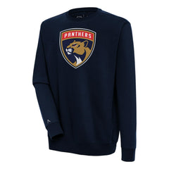 Florida Panthers Antigua Victory Pullover Sweatshirt - Navy Sweatshirts