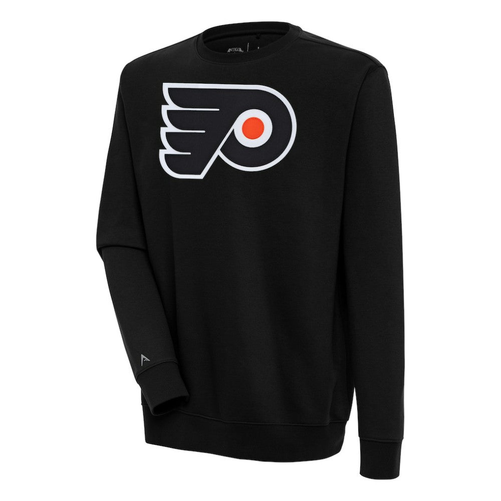 Philadelphia Flyers Antigua Victory Pullover Sweatshirt - Black Sweatshirts