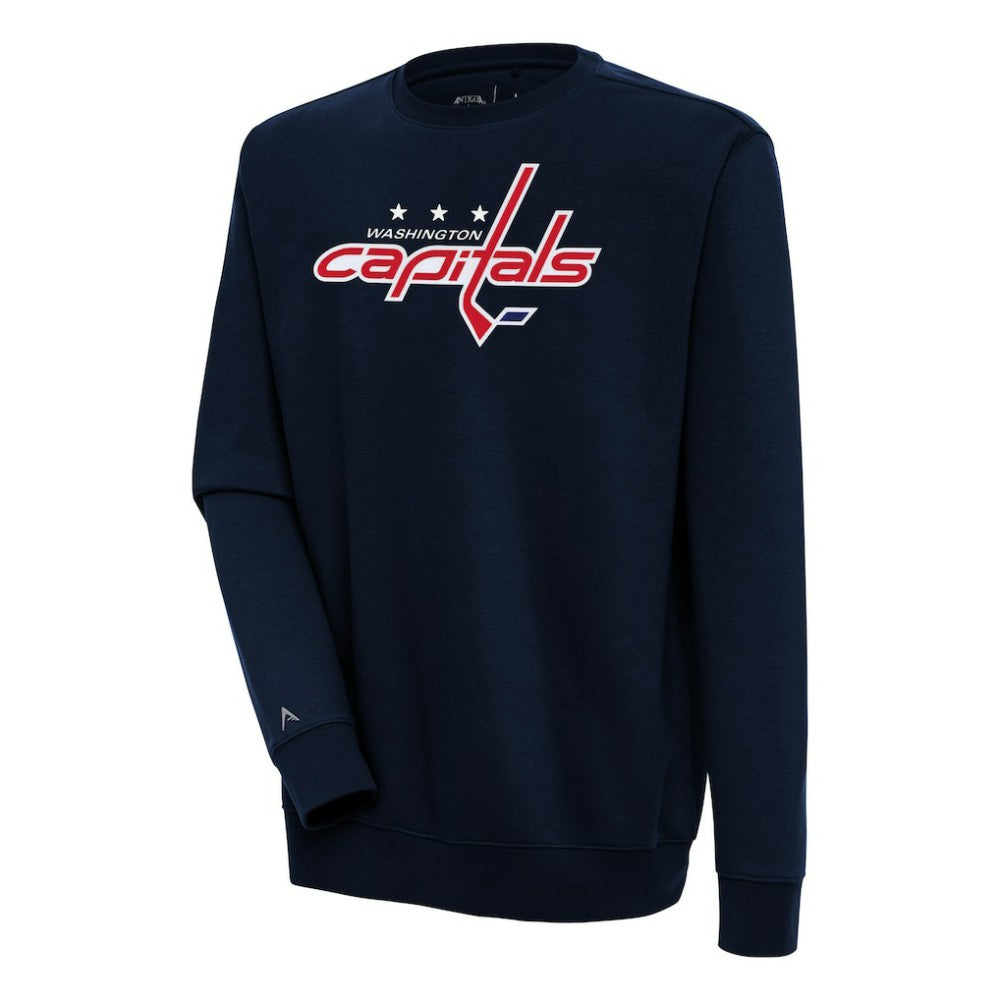 Washington Capitals Antigua Victory Pullover Sweatshirt - Navy Sweatshirts