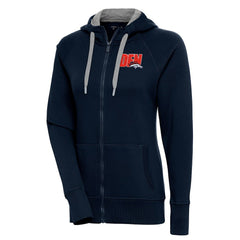 Denver Broncos Antigua Women's Victory Full-Zip Hoodie - Navy for sale