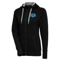 Detroit Lions Antigua Women's Victory Full-Zip Hoodie - Black for sale