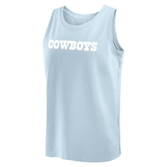 Dallas Cowboys Elements Tank Top - Light Blue cheap