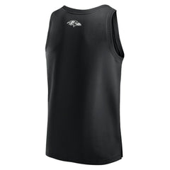 Baltimore Ravens Elements Tank Top - Black sale