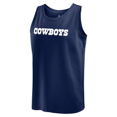 Dallas Cowboys Elements Tank Top - Navy for sale