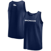 Denver Broncos Elements Tank Top - Navy for sale
