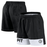 Pittsburgh Steelers Elements Shorts - Black cheap