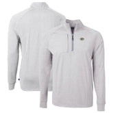 Green Bay Packers Cutter & Buck Big & Tall Adapt Eco Knit Quarter-Zip Pullover Top - Heather Gray outlet