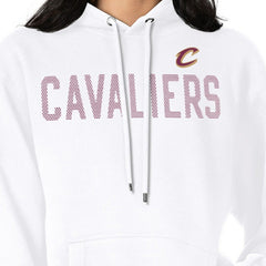 Cleveland Cavaliers G-III 4Her by Carl Banks Women's Dot Print Pullover Hoodie sale - White discount
