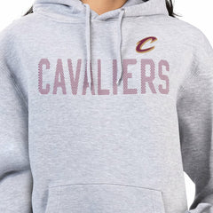 Cleveland Cavaliers G-III 4Her by Carl Banks Women's Dot Print Pullover Hoodie sale - Heather Gray sale