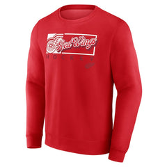 Detroit Red Wings Fanatics Focus Fleece Pullover Sweatshirt - Red Sweatshirts