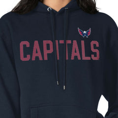Washington Capitals G-III 4Her by Carl Banks Women's Dot Print Pullover Hoodie - Navy Hoodies