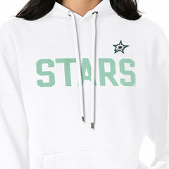 Dallas Stars G-III 4Her by Carl Banks Women's Dot Print Pullover Hoodie - White Hoodies