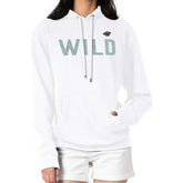 Minnesota Wild G-III 4Her by Carl Banks Women's Dot Print Pullover Hoodie - White Hoodies
