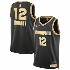 Ja Morant Memphis Grizzlies Unisex Select Series Swingman Jersey - Black online