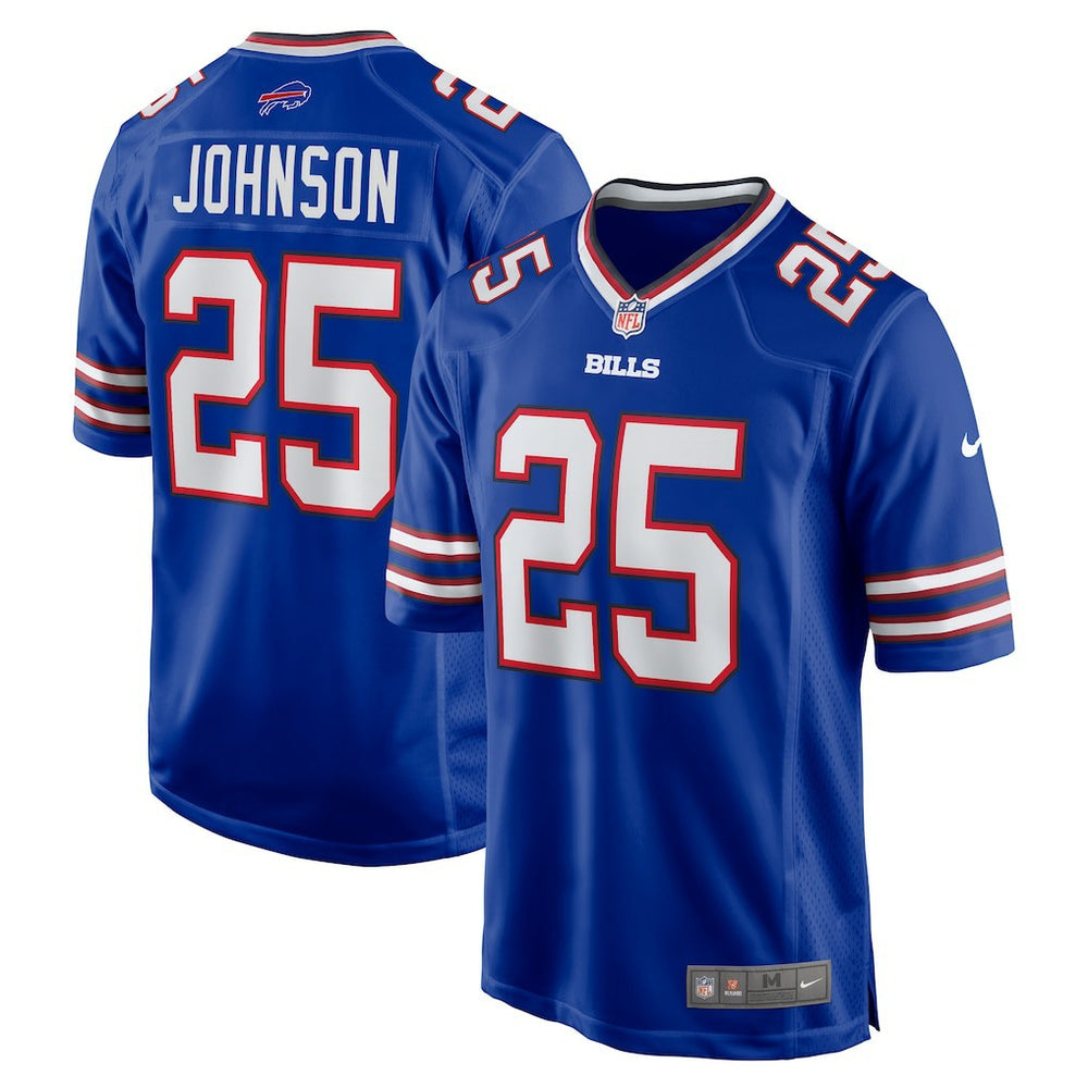 Ty Johnson Buffalo Bills Team Game Jersey - Royal online