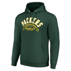 Green Bay Packers Starter Unisex Half Ball Team Fleece Pullover Hoodie - Green sale