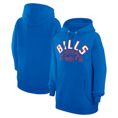 Buffalo Bills Starter Unisex Half Ball Team Fleece Pullover Hoodie - Royal sale