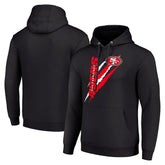 San Francisco 49ers Starter Unisex Color Scratch Fleece Pullover Hoodie - Black cheap