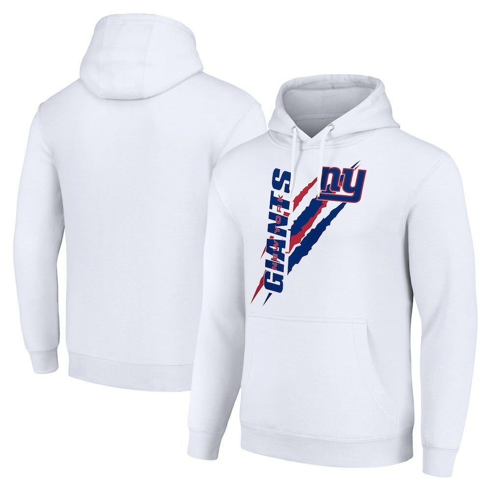 New York Giants Starter Unisex Color Scratch Fleece Pullover Hoodie - White for sale