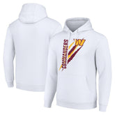 Washington Commanders Starter Unisex Color Scratch Fleece Pullover Hoodie - White on sale