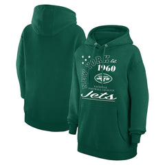 New York Jets Starter Unisex Arch Team Fleece Pullover Hoodie - Green outlet
