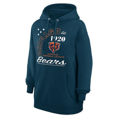 Chicago Bears Starter Unisex Arch Team Fleece Pullover Hoodie - Navy cheap