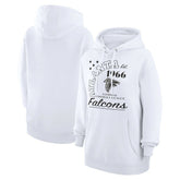 Atlanta Falcons Starter Unisex Arch Team Fleece Pullover Hoodie - White sale