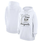 Cincinnati Bengals Starter Unisex Arch Team Fleece Pullover Hoodie - White online