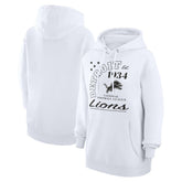 Detroit Lions Starter Unisex Arch Team Fleece Pullover Hoodie - White discount