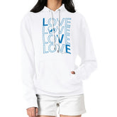 Detroit Lions G-III 4Her by Carl Banks Women's Love Graphic Pullover Hoodie - White online