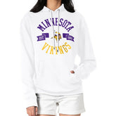 Minnesota Vikings G-III 4Her by Carl Banks Women's City Graphic Team Fleece Pullover Hoodie - White discount