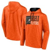 Philadelphia Flyers Fanatics Never Quit Pullover Hoodie - Orange Hoodies