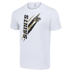 New Orleans Saints Starter Color Scratch T-Shirt - White online