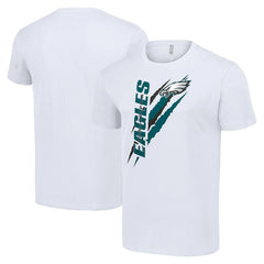 Philadelphia Eagles Starter Color Scratch T-Shirt - White discount