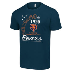 Chicago Bears Starter City Arch Team T-Shirt - Navy discount