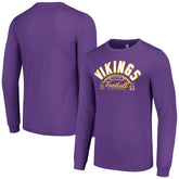 Minnesota Vikings Starter Half Ball Team Long Sleeve T-Shirt - Purple cheap
