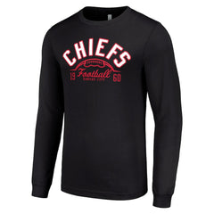 Kansas City Chiefs Starter Half Ball Team Long Sleeve T-Shirt - Black sale