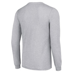 Miami Dolphins Starter Color Scratch Long Sleeve T-Shirt - Heather Gray on sale