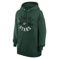 Dallas Stars G-III 4Her by Carl Banks Women's City Graphic Fleece Pullover Hoodie - Green Hoodies