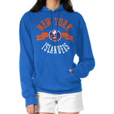 New York Islanders G-III 4Her by Carl Banks Women's City Graphic Fleece Pullover Hoodie - Royal Hoodies