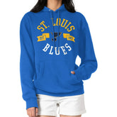 St. Louis Blues G-III 4Her by Carl Banks Women's City Graphic Fleece Pullover Hoodie - Blue Hoodies