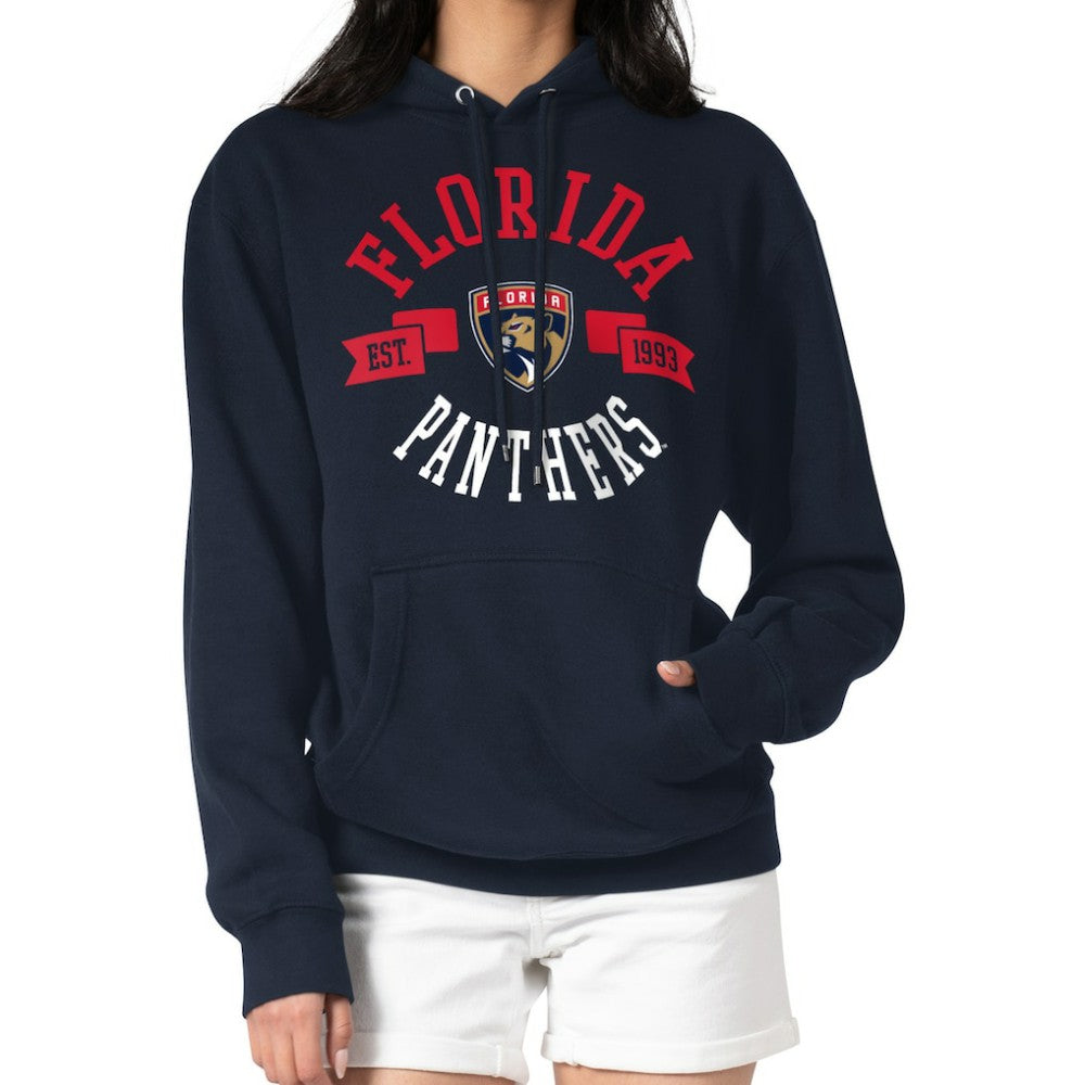 Florida Panthers G-III 4Her by Carl Banks Women's City Graphic Fleece Pullover Hoodie - Navy Hoodies